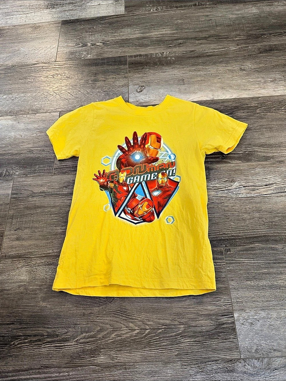 Lion-kids Graphic Short Sleeve Tee in Yellow Size 150